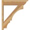 Ekena Millwork Balboa Rough Sawn Traditional Outlooker, Western Red Cedar, 8"W x 32"D x 36"H OUT08X32X36BOA01RWR - alternate 2